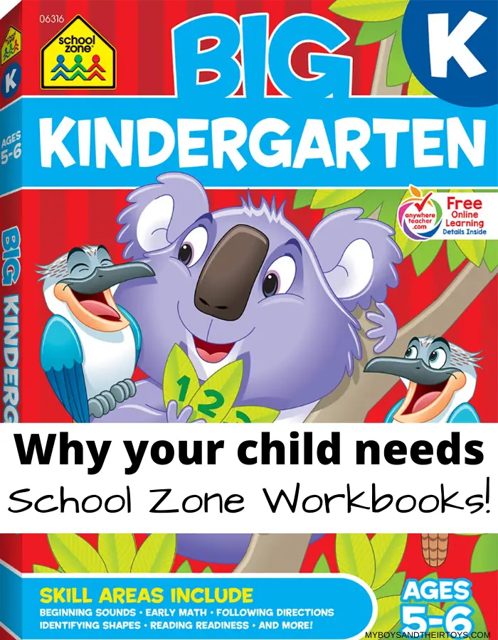 school zone workbooks