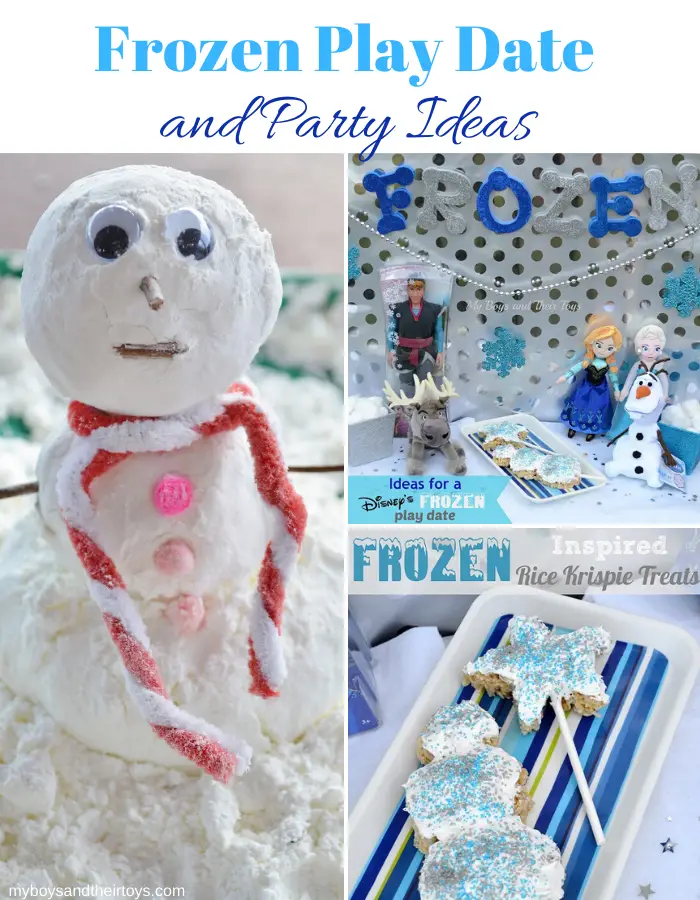 frozen play date party ideas