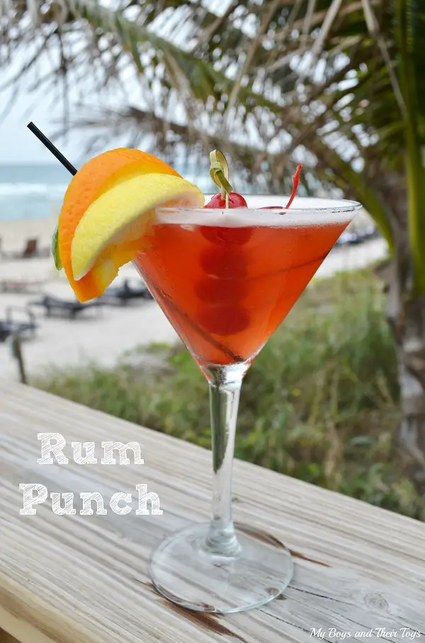 Rum punch recipe