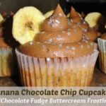 Banana Chocolate Chip Cupcakes
