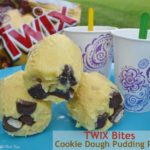 Twix Bites Cookie Dough Pudding Pops