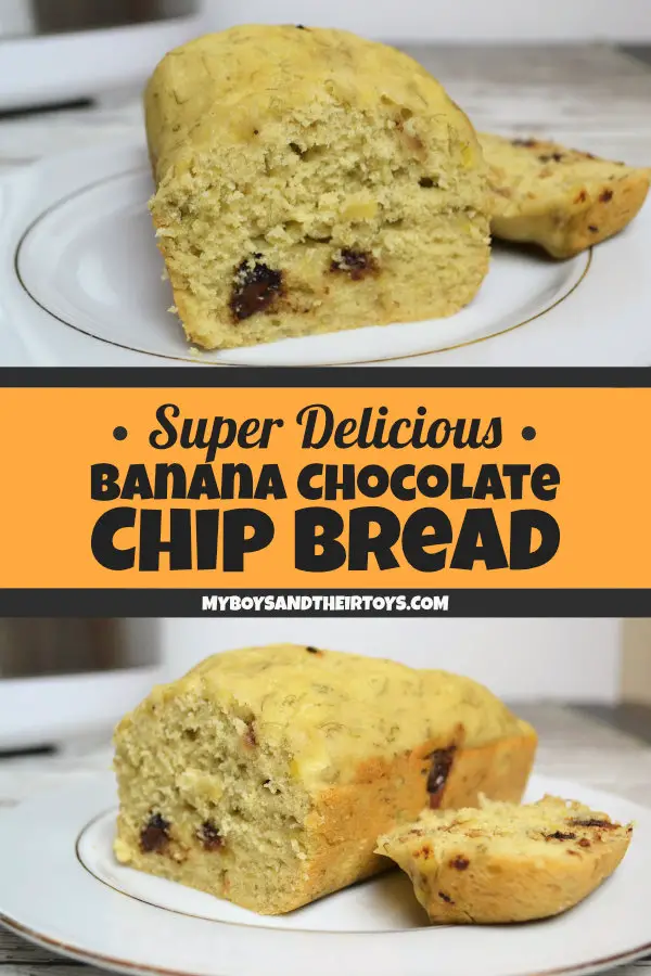 banana chocolate chip bread recipe