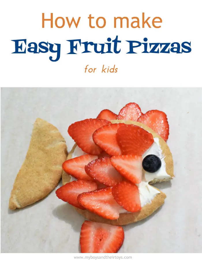 easy fruit pizzas