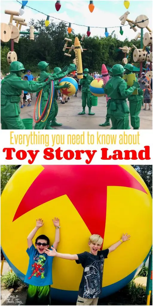 toy story land walt disney world