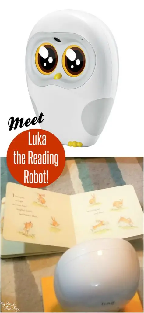 meet luka reading robot
