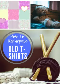 Repurpose old t-shirts
