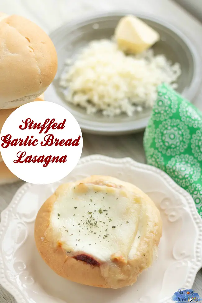 stuffed garlic bread lasagna