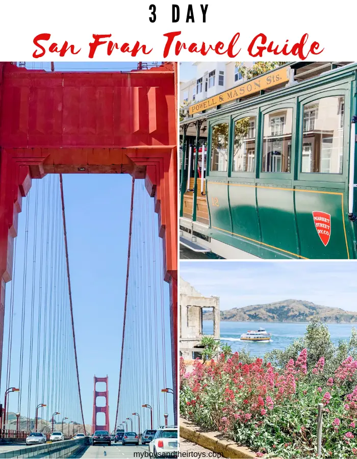 3 day san francisco travel guide