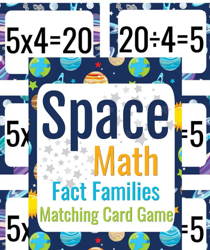 math fact flash cards