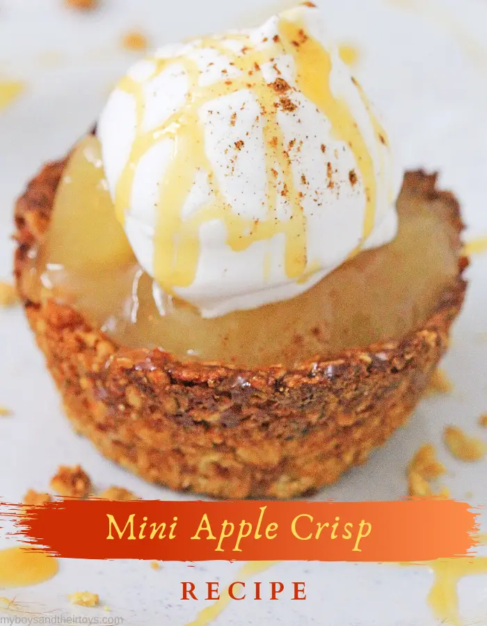 mini apple crisp