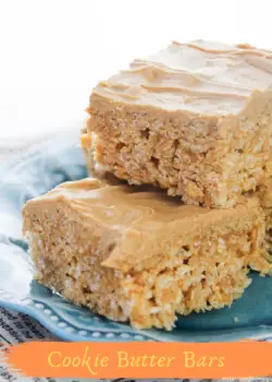 cookie butter bars recipe