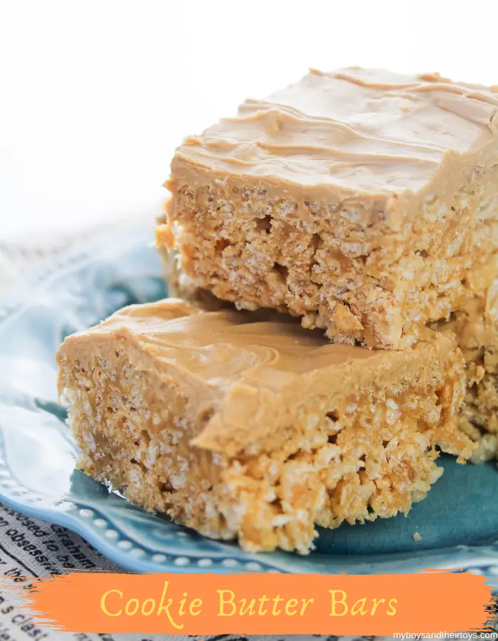 cookie butter bars