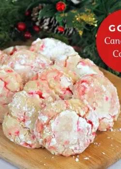 gooey candy cane cookies