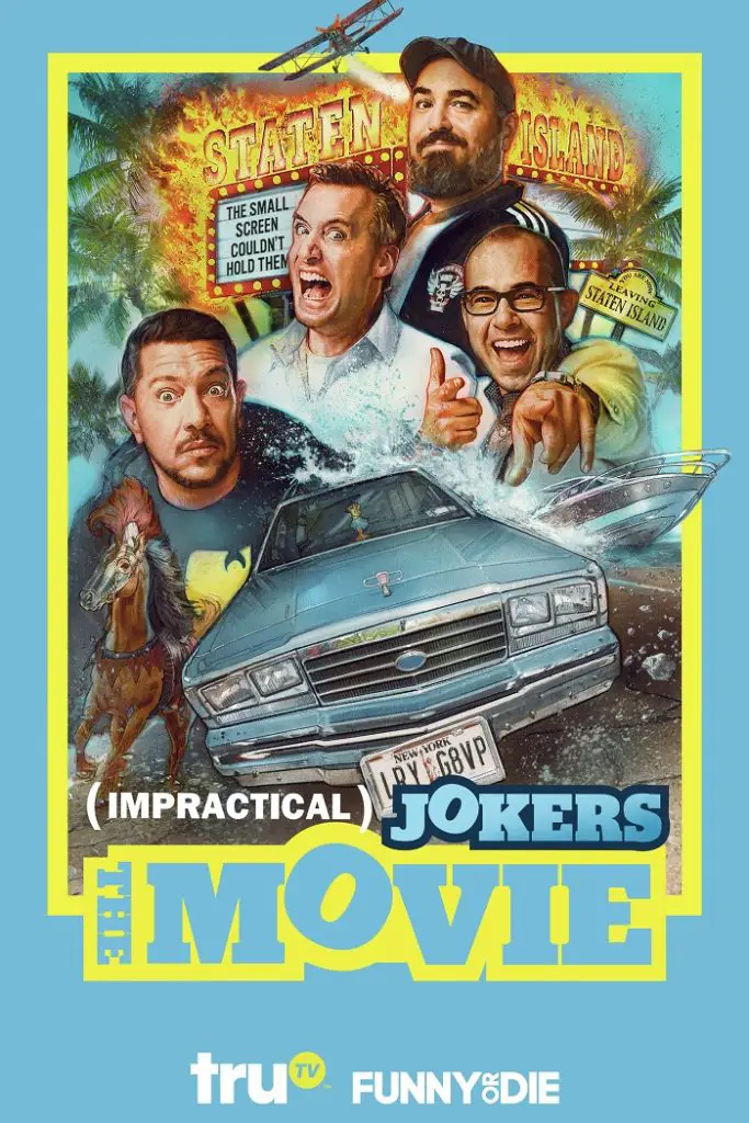 Impractical Jokers the movie poster