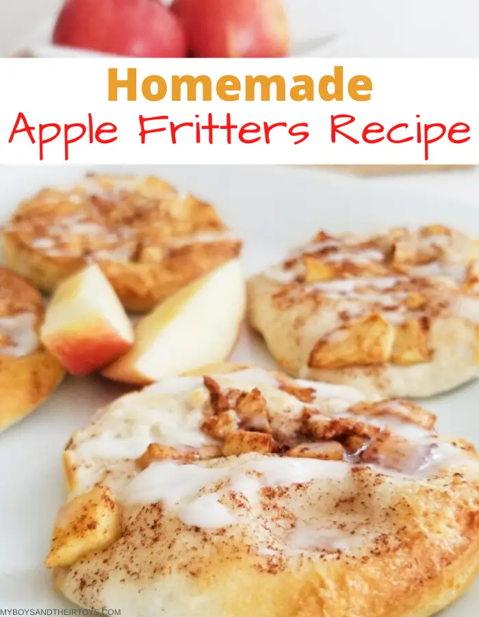 homemade apple fritters