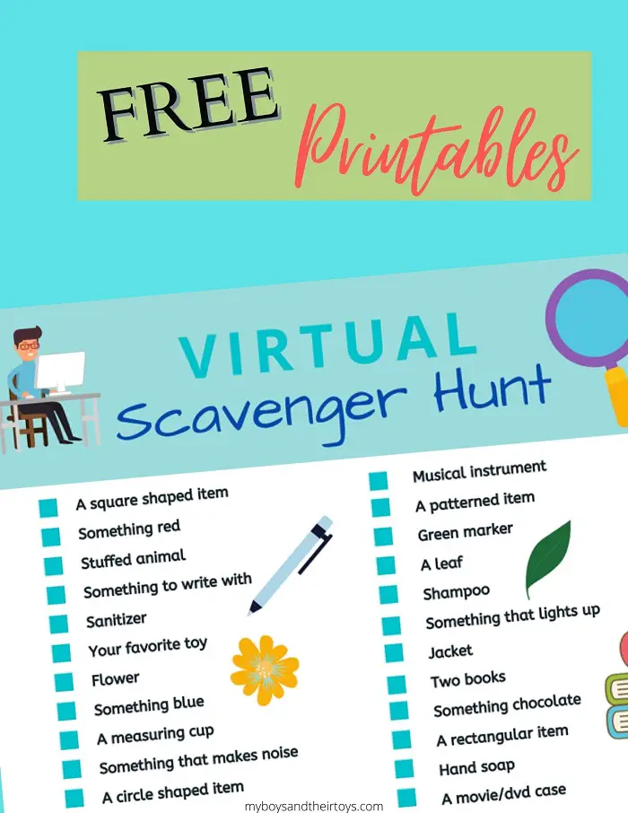 virtual scavenger hunt