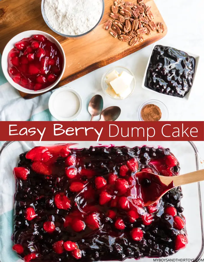 easy berry dump cake recipe