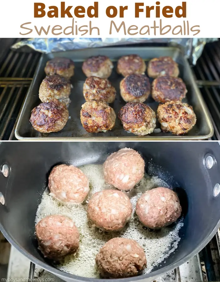 baked swedish meatballs recipe