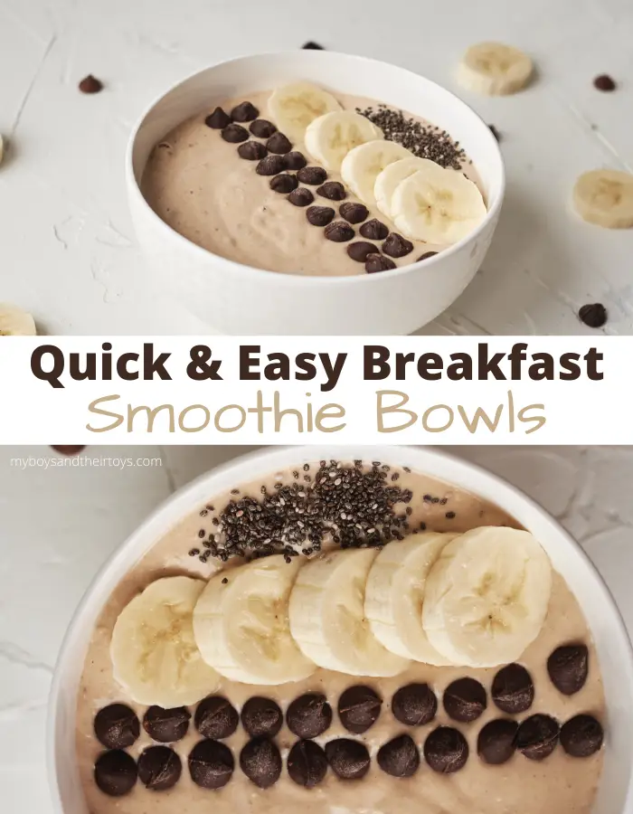 easy breakfast smoothie bowls