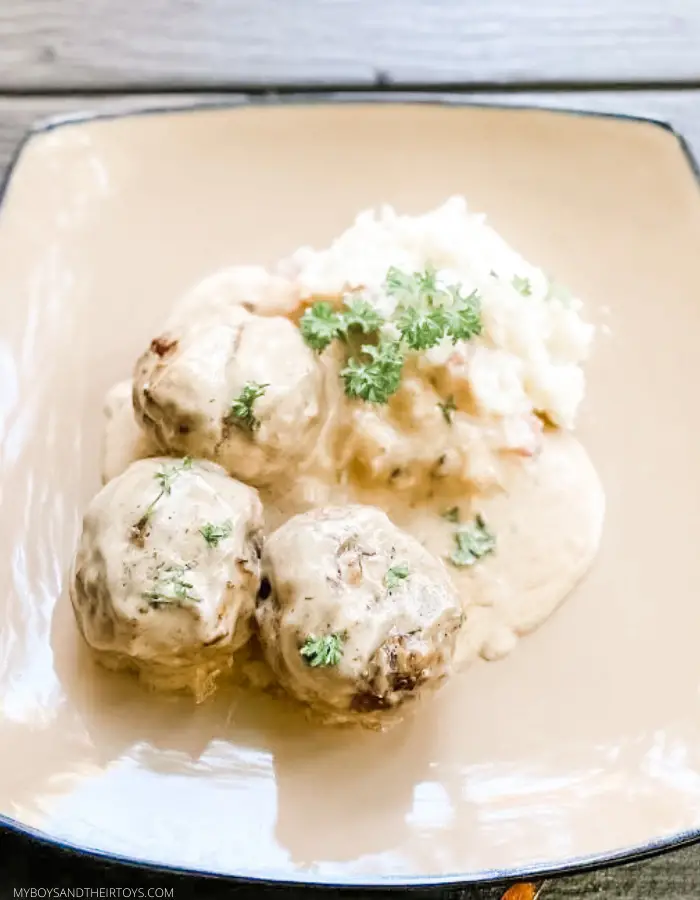 easy swedish meatballs recipe