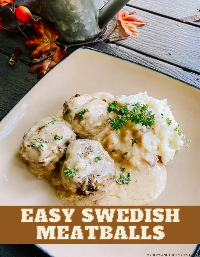 easy swedish meatballs