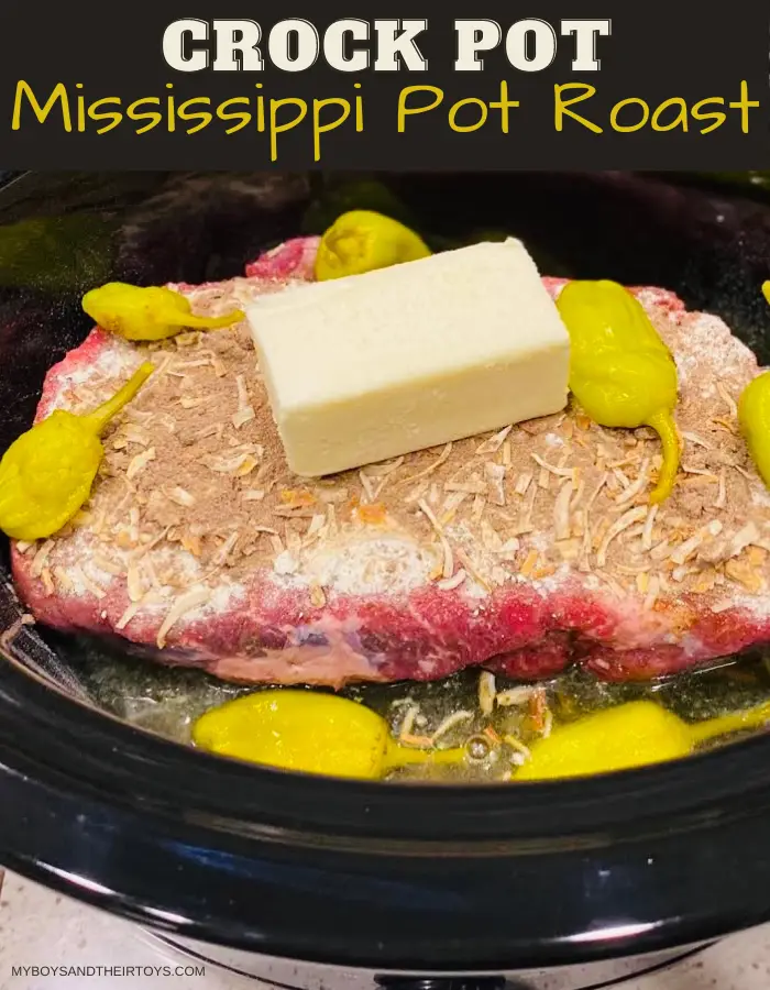 crockpot Mississippi pot roast