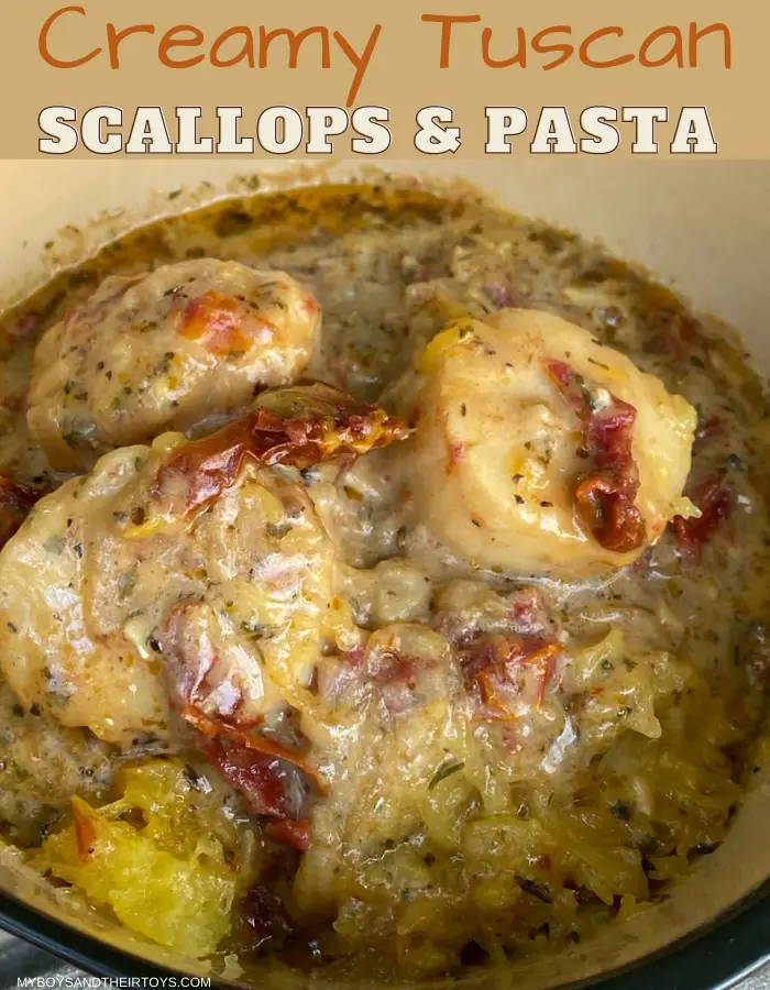 creamy tuscan scallops
