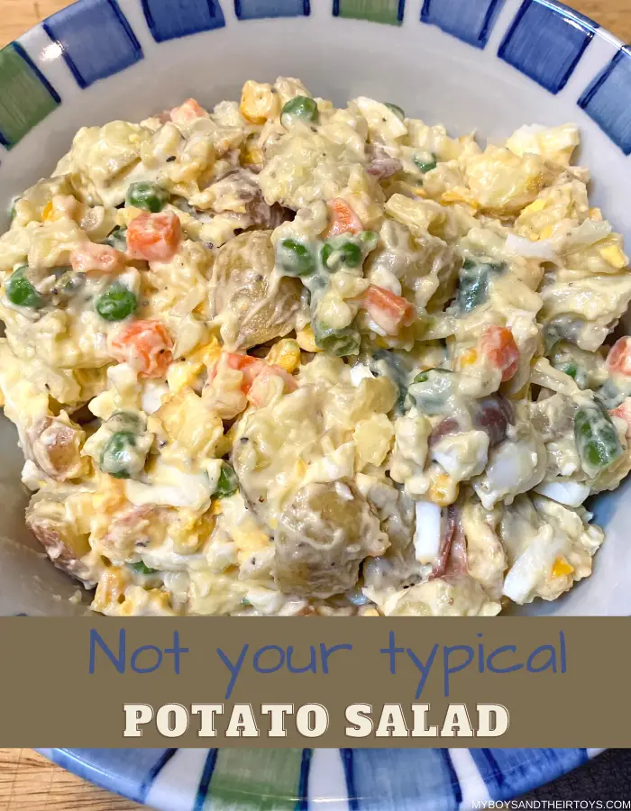 not your typical potato salad