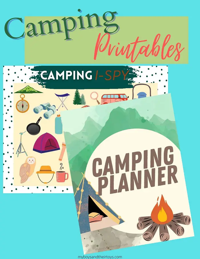 camping i spy printable