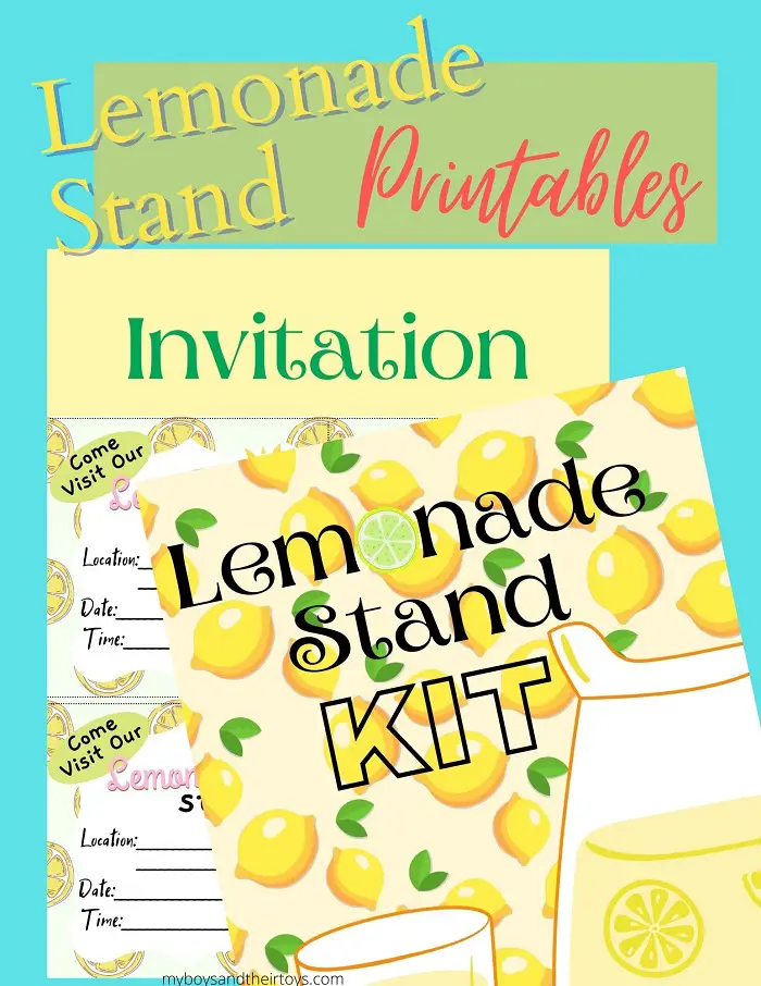 lemonade stand printable