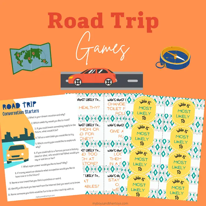 printable road trip games