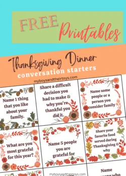 Printable thanksgiving conversation starters