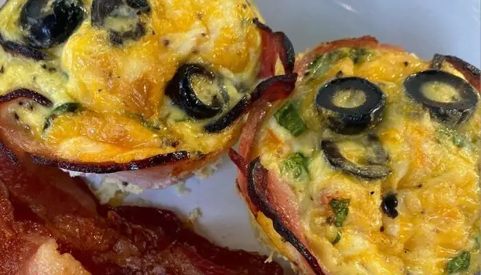 Keto Friendly Ham and Egg Cups