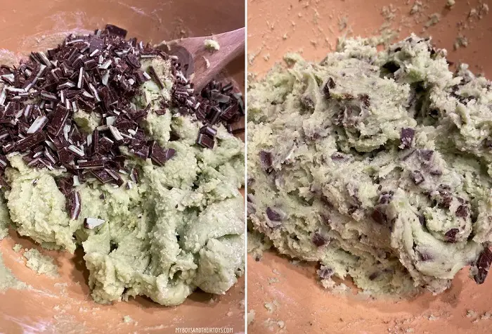 chocolate mint cookies recipe