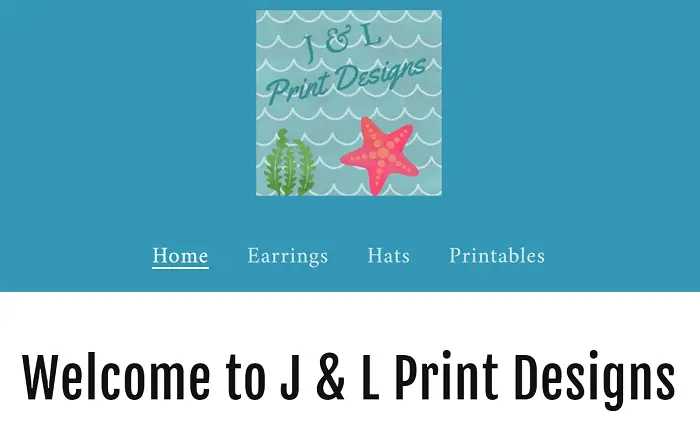 J & L Print Designs shop