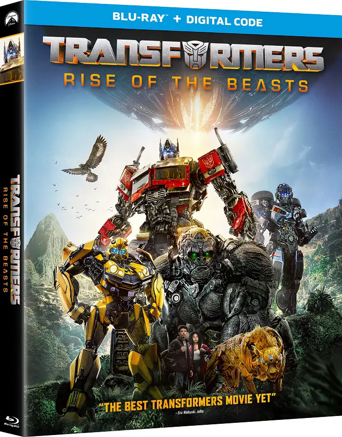 transformers rise of the beasts bluray
